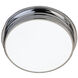 Roderick 2 Light 13.5 inch Polished Chrome Flushmount Ceiling Light
