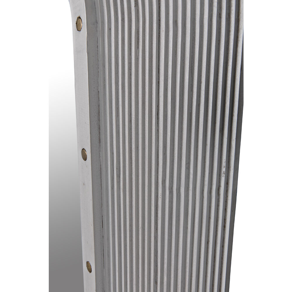 Luna 58 X 25 inch White Wash Mirror