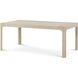 Horizon 108.75 X 42 inch Day Extension Dining Table, Wooden