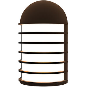 Lighthouse LED 6 inch Textured Bronze ADA Sconce Wall Light