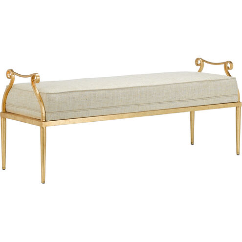 Genevieve Grecian Gold Bench