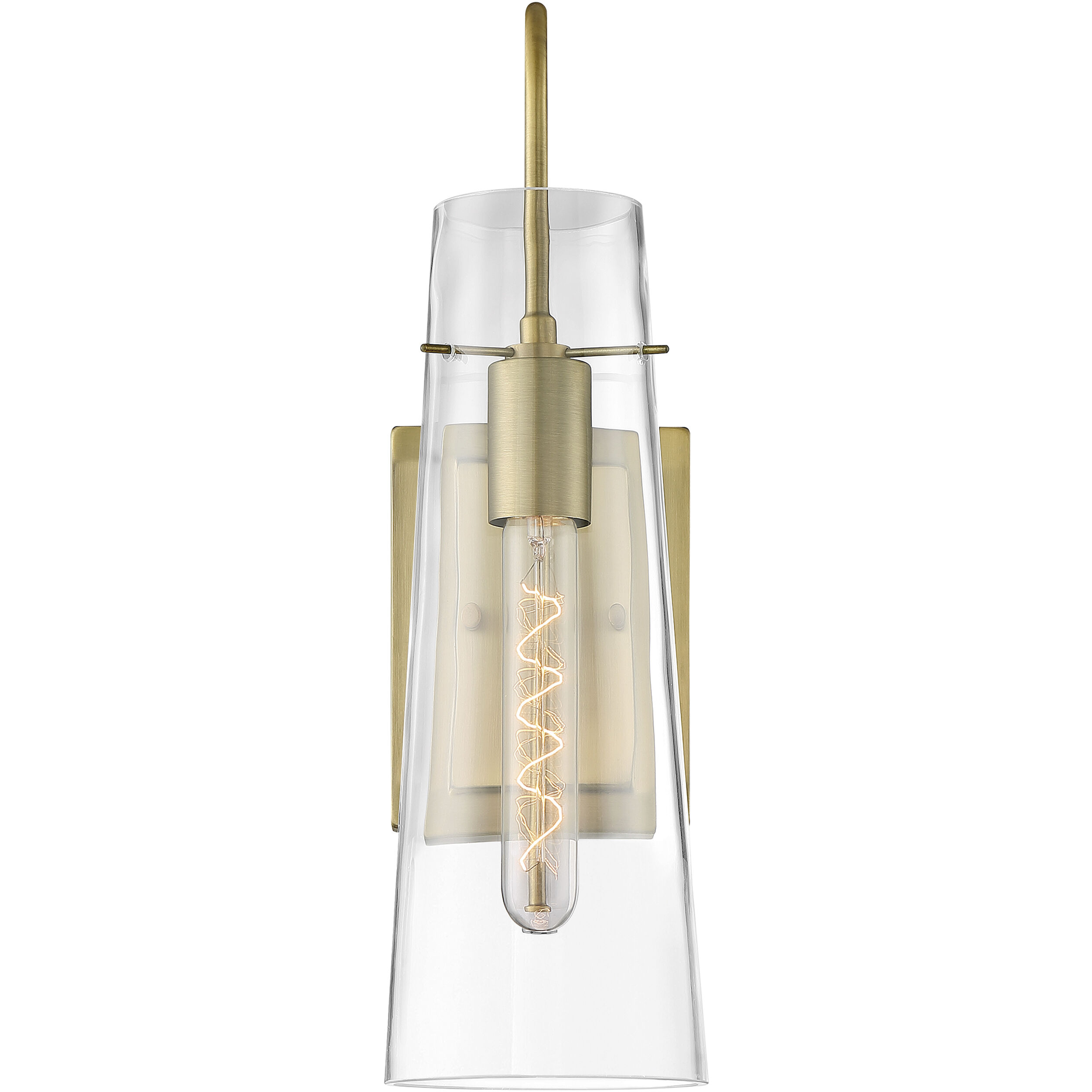 Alondra 1 Light 5 inch Vintage Brass Vanity Light Wall Light