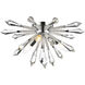 Soleia 3 Light 18 inch Chrome Flush Mount Ceiling Light