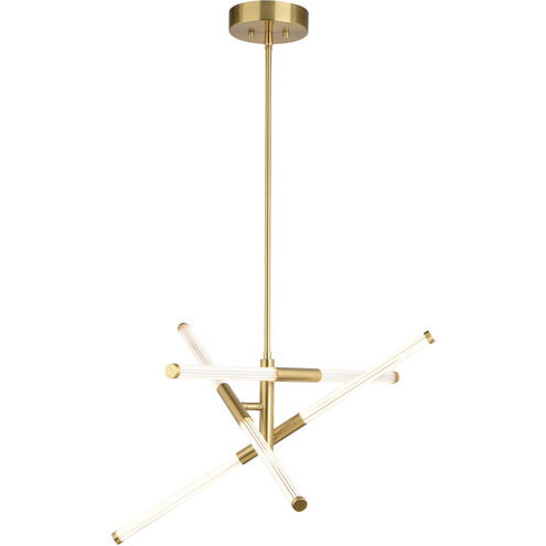 Avalon LED 27 inch Muted Brass Pendant Ceiling Light