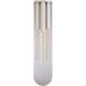 Kelly Wearstler Rousseau LED 4.5 inch Polished Nickel Multi-Drop Sconce Wall Light in Seeded Glass, Medium