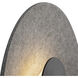 Cruz Wall Sconce Wall Light in Felt - Gray, Felt Shade