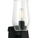 Gaia Sconce Wall Light in Acid Dipped Black