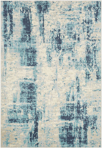 City Light 108 X 79 inch Navy Rug in 7 x 9, Rectangle