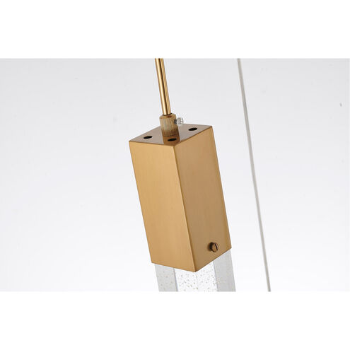 Canada 3 Light 12 inch Gold Chandelier Ceiling Light