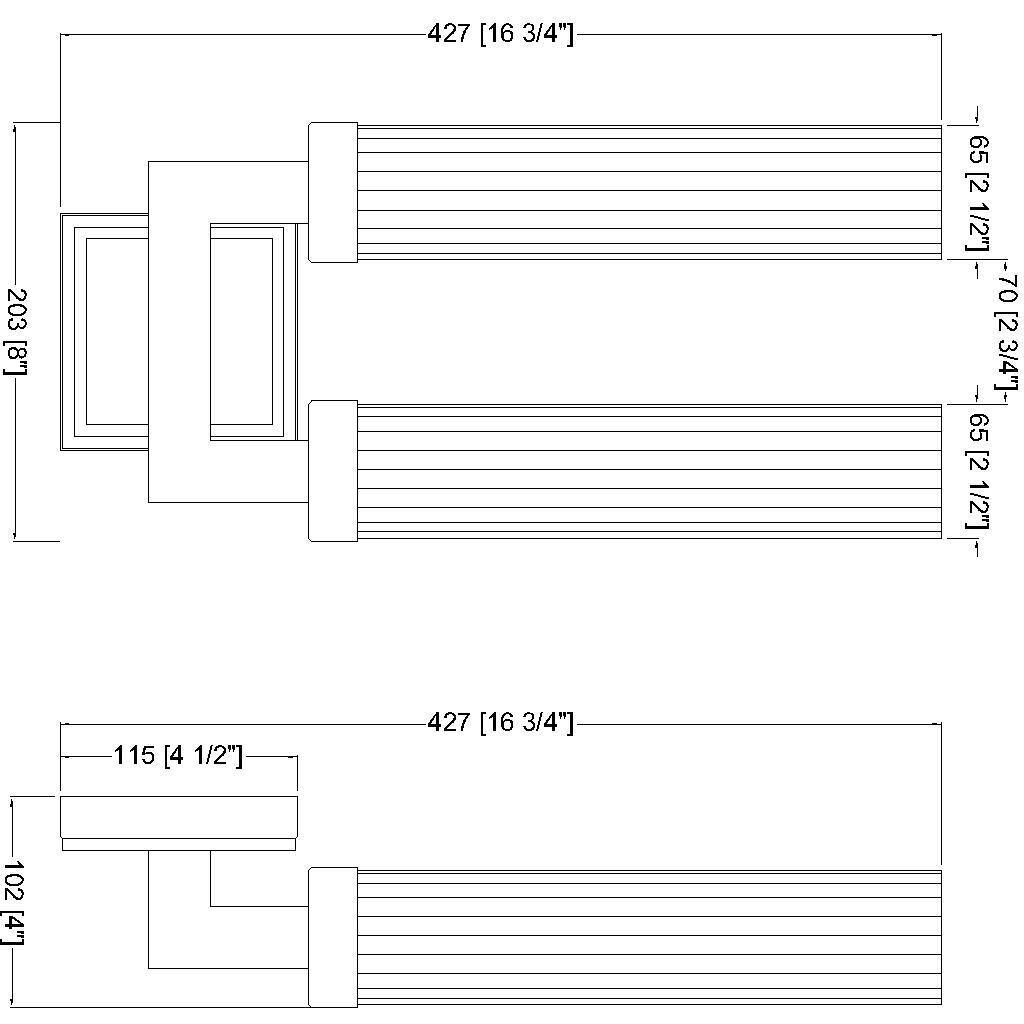 Beau Wall Sconce Wall Light in Rubbed Brass
