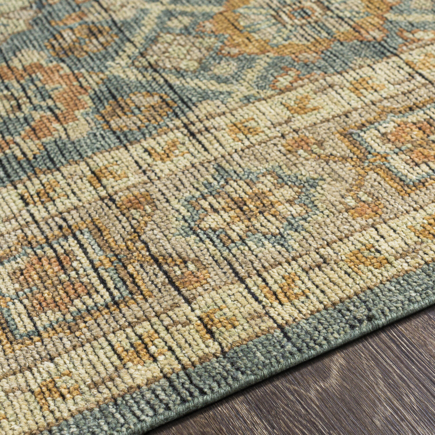Reign 36 X 24 inch Sage Rug in 2 x 3, Rectangle