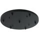 Leo 17 inch Matte Black Multi Ceiling Canopy Ceiling Light