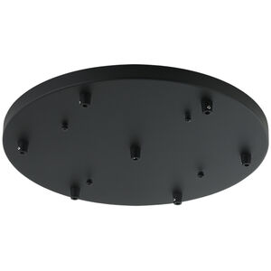 Leo 17 inch Matte Black Multi Ceiling Canopy Ceiling Light