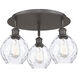 Waverly 3 Light 17.75 inch Oil Rubbed Bronze Flush Mount Ceiling Light