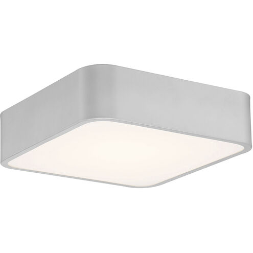 Granada LED 12 inch Satin and White Flush Mount Ceiling Light