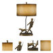 Hunter 30.5 inch 150 watt Cast Bronze Table Lamp Portable Light
