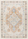 Pisa 108 X 79 inch Light Grey Rug in 7 x 9, Rectangle