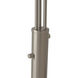 Triplet 85 inch 14 watt Satin Nickel Arc Floor Lamp Portable Light