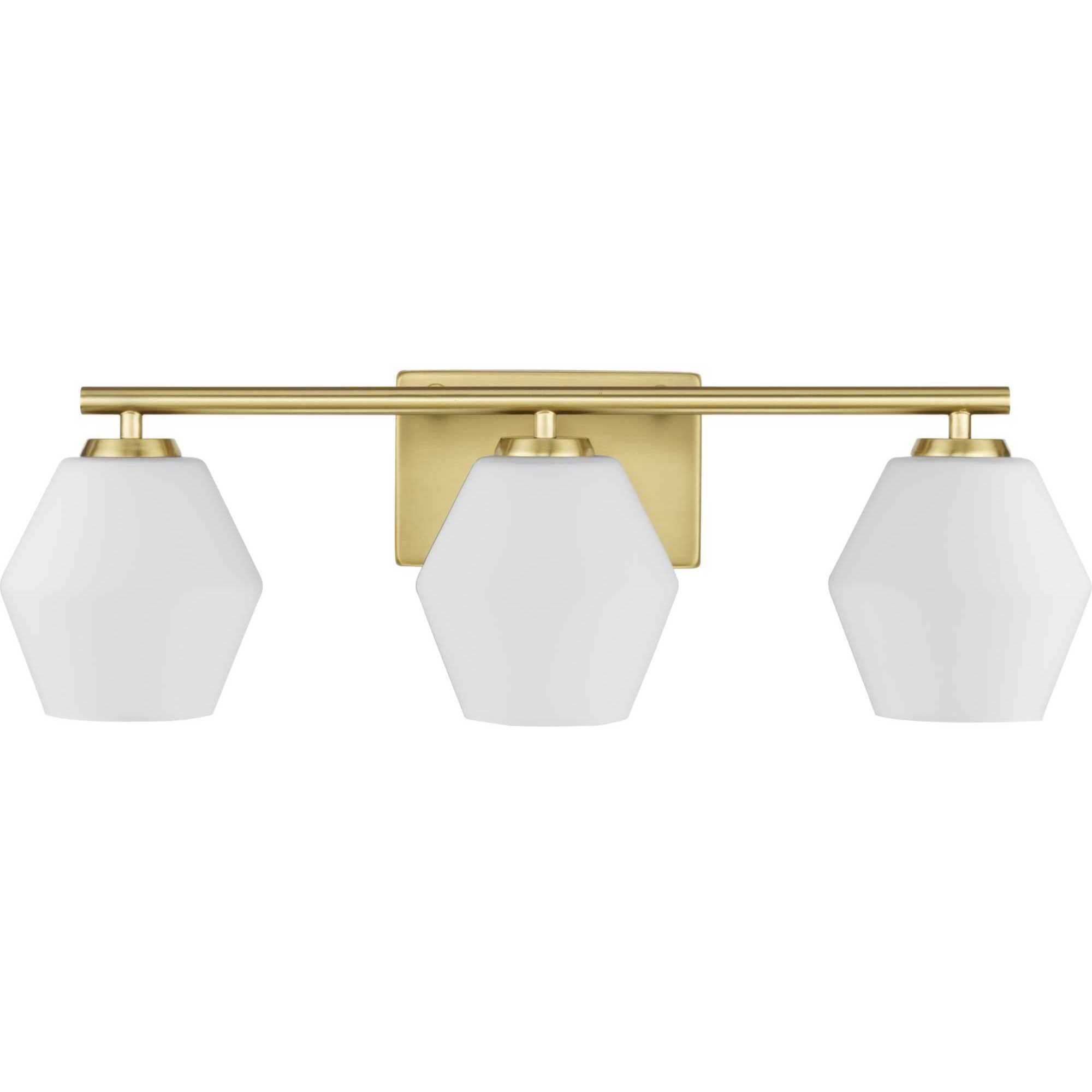 Copeland 3 Light 24 inch Brushed Gold Vanity Light Wall Light