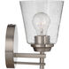 Neighborhood Drake 1 Light 6 inch Brushed Polished Nickel Wall Sconce Wall Light, Neighborhood Collection