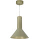 iLENE Champagne Haze with Champagne Haze 8 inch Cylinder Shade