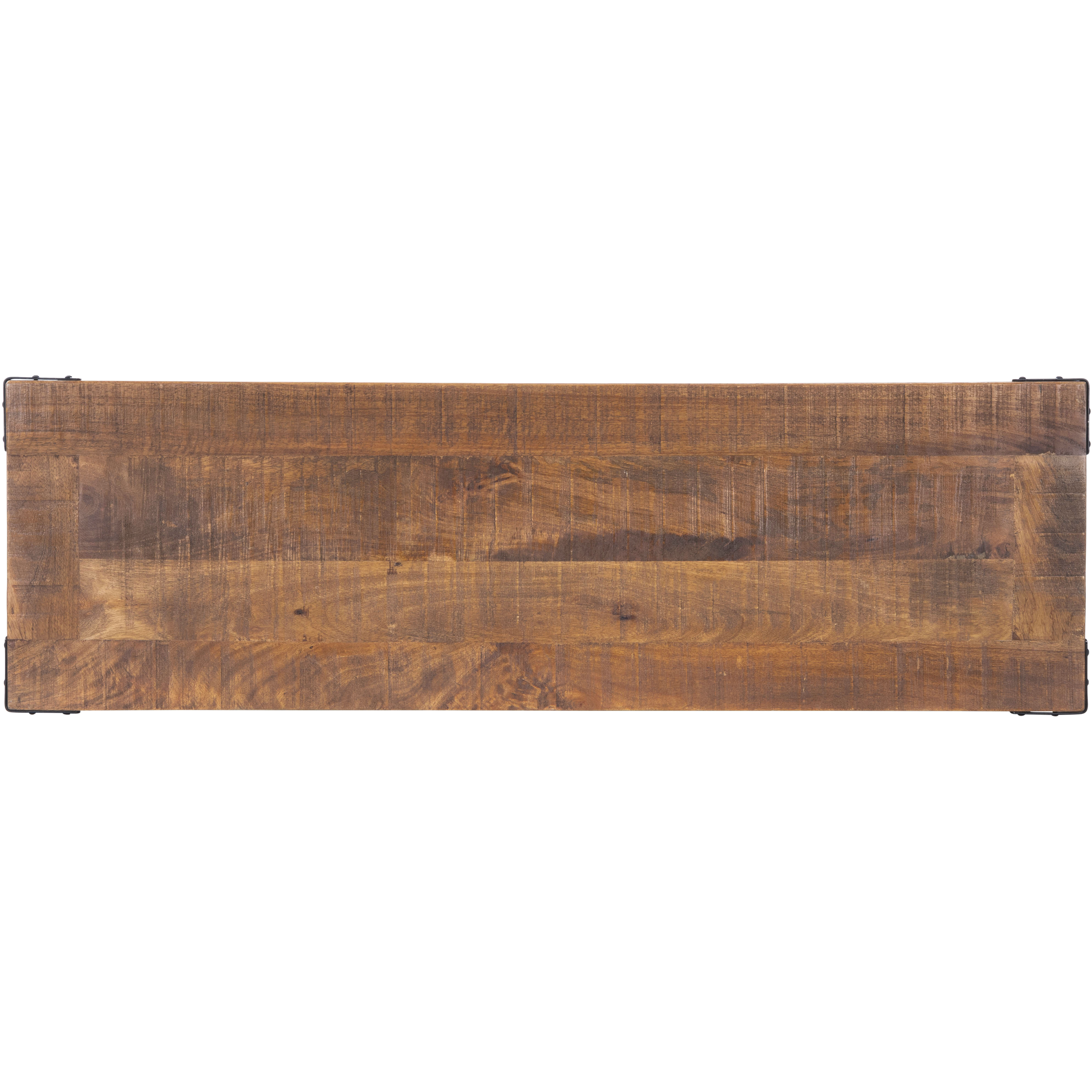 Masterson Wood & Metal Bench