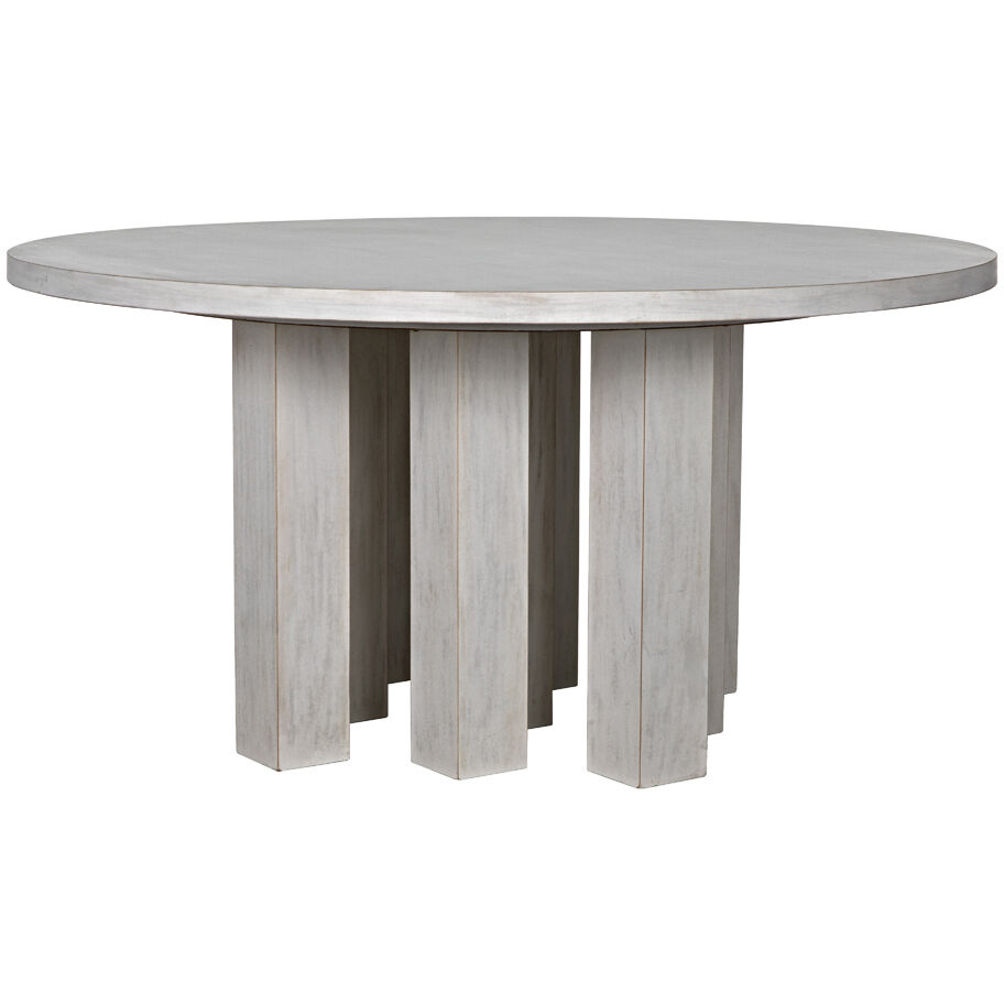 Resistance 60 X 60 inch White Wash Dining Table