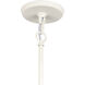 Cape May 1 Light 9 inch White Coral Mini Pendant Ceiling Light