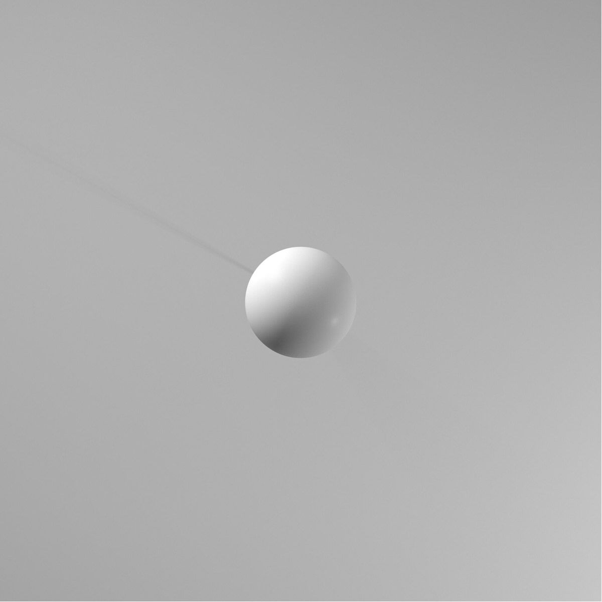 Rondo 1 Light 11.75 inch Matte Nickel Pendant Light Ceiling Light