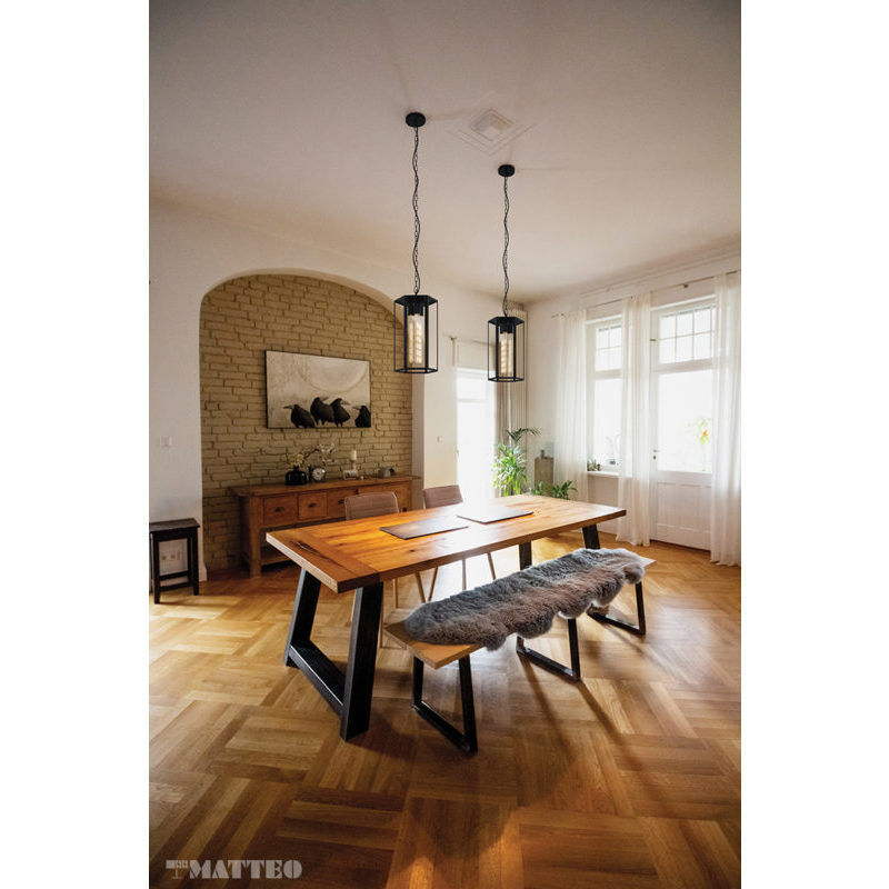 Creed LED 8.75 inch Matte Black Pendant Ceiling Light