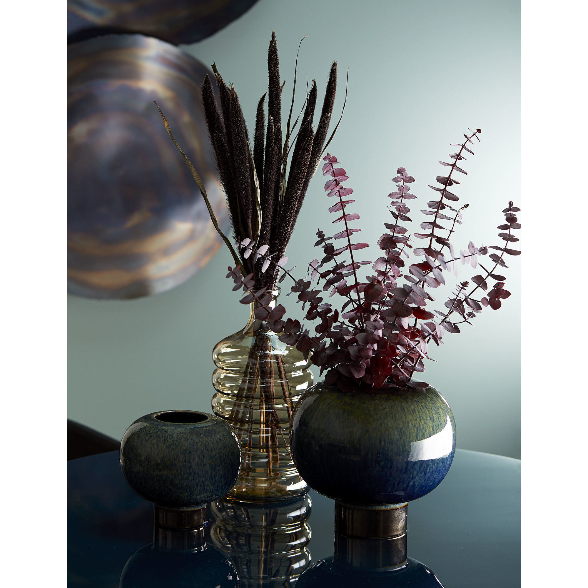 Tuttle 7.5 X 7 inch Vases, Set of 2