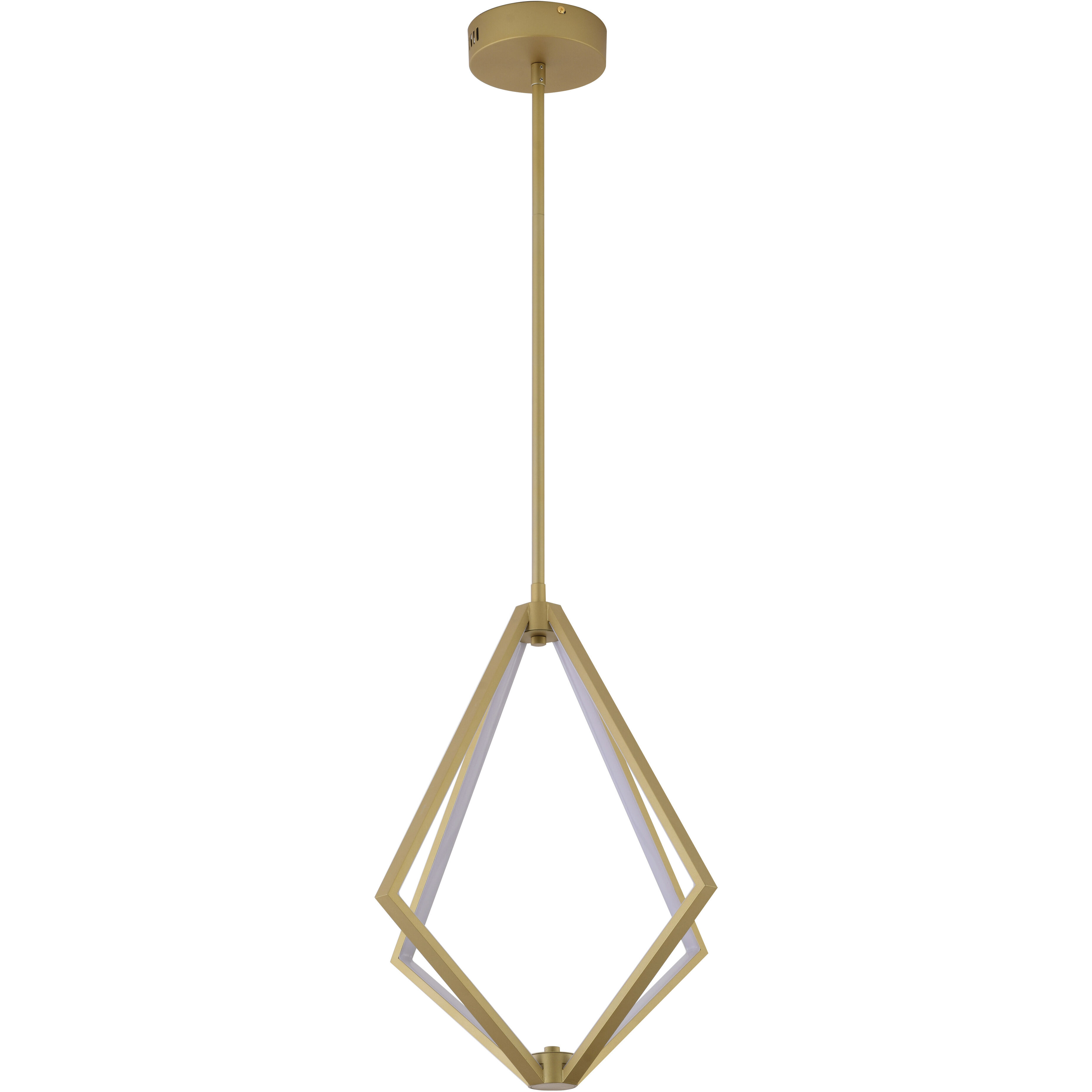 Canada LED 18 inch Gold Chandelier Ceiling Light