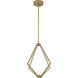 Canada LED 18 inch Gold Chandelier Ceiling Light