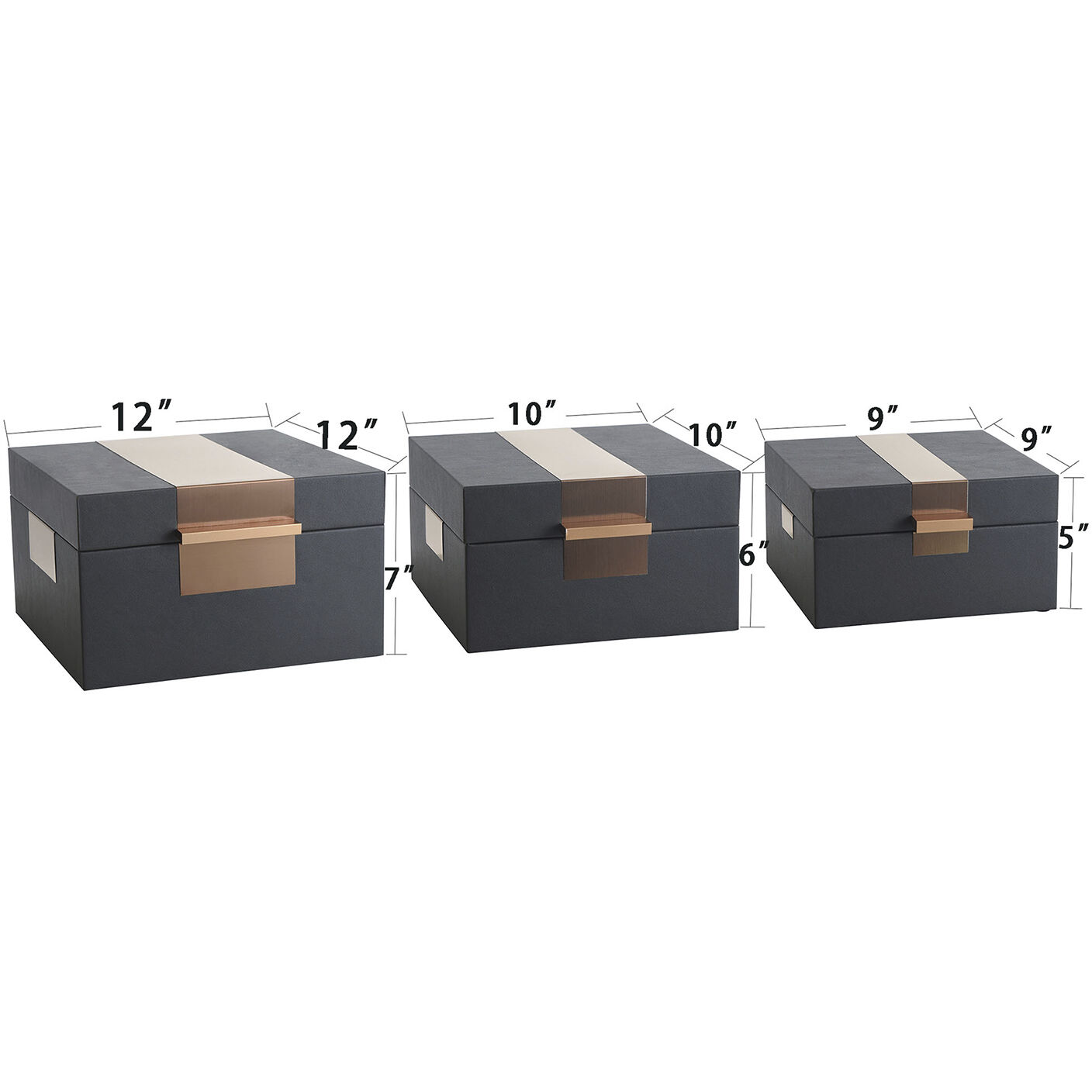 John Dark Smoke and Bronze Accessory Box Set