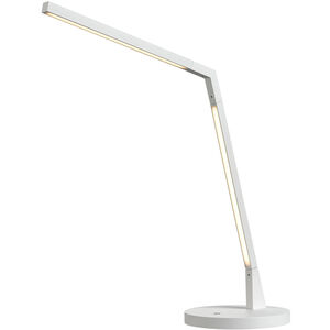 Miter 16.5 inch 14.00 watt White Table Lamp Portable Light