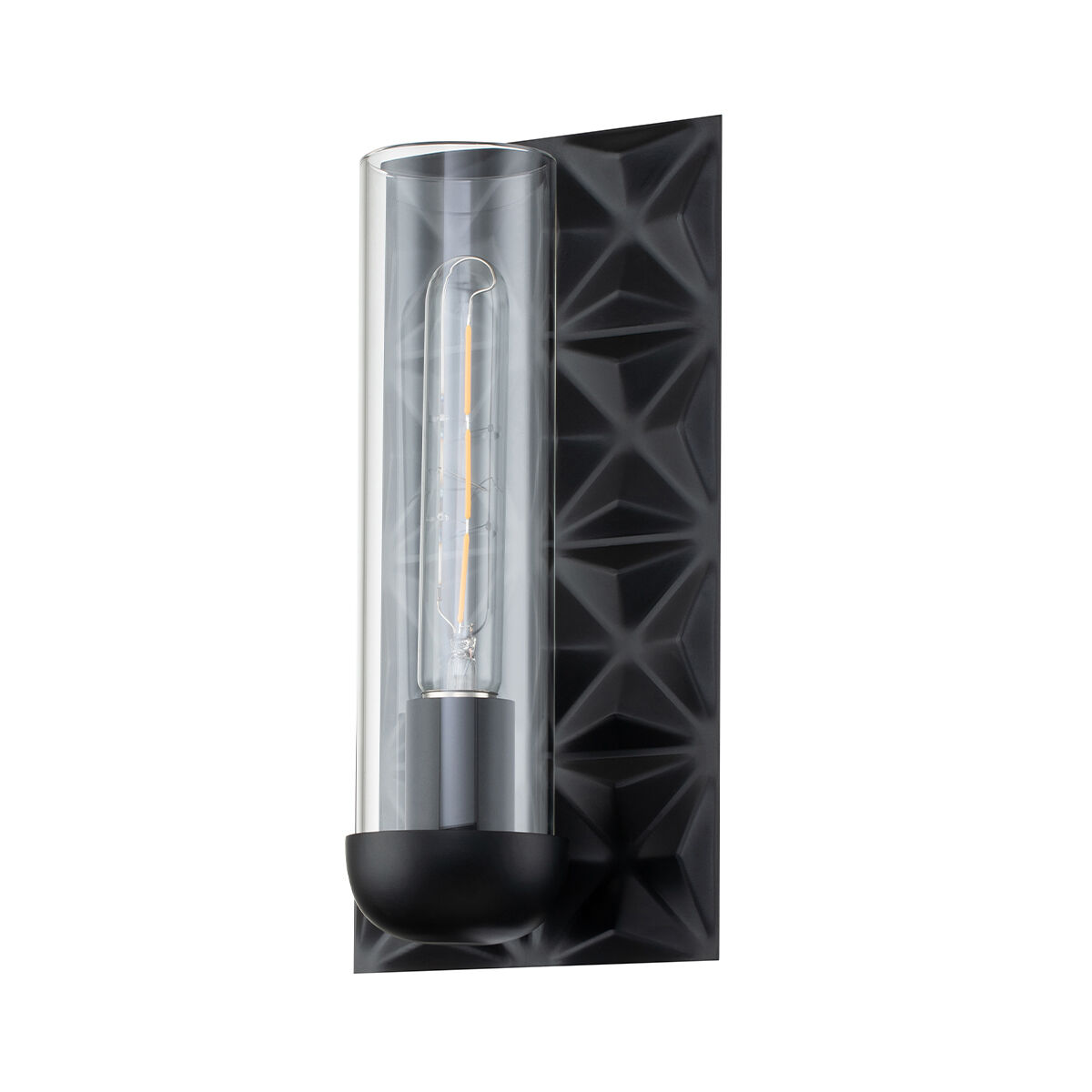 Alpha 1 Light Matte Black ADA Wall Sconce Wall Light
