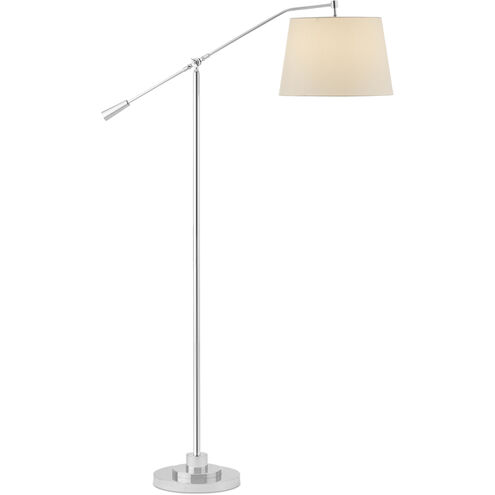 Maxstoke 65.75 inch Polished Nickel Floor Lamp Portable Light