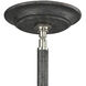 Slatington 9 Light 28 inch Dark Graphite with Brushed Nickel Chandelier Ceiling Light