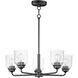 Acadia 5 Light 26 inch Black Chandelier Ceiling Light