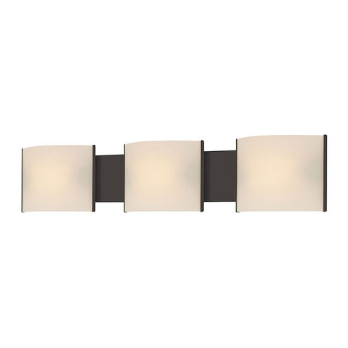 Cicero 3 Light 30 inch Oil Rubbed Bronze Vanity Light Wall Light