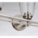 Neighborhood Drake 5 Light 42 inch Brushed Polished Nickel Vanity Light Wall Light, Neighborhood Collection