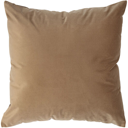 Alchemilla 20 inch Camel Indoor Pillow