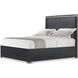 Kesden Silent Black US Queen Bed, Wooden