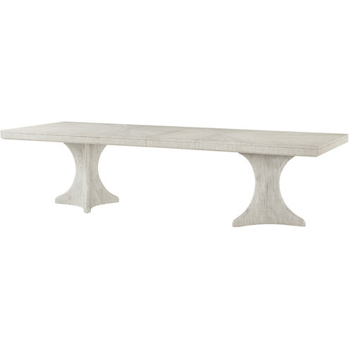 Breeze 118 X 44 inch Sea Salt Pedestal Dining Table