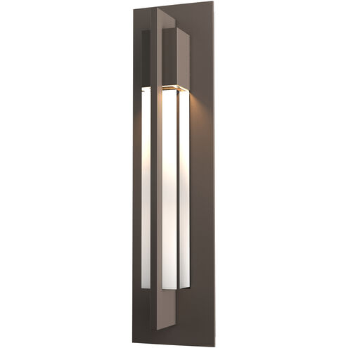 Axis 1 Light 19 inch Coastal Dark Smoke Outdoor Sconce