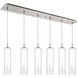 Verona Multi Pendant Ceiling Light in Brushed Nickel