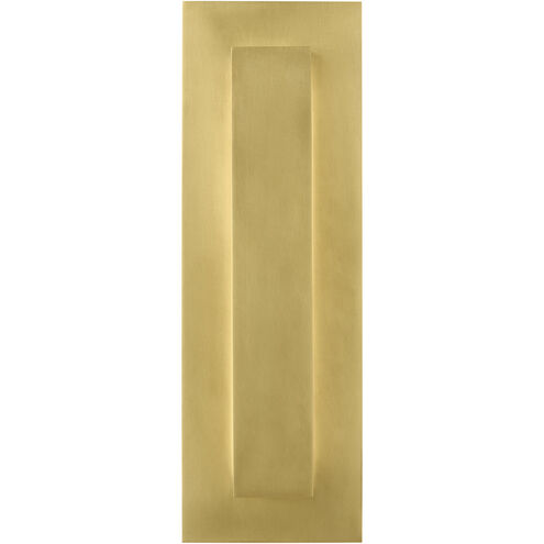 Sean Lavin Aspen LED Natural Brass Outdoor Wall Light, Integrated LED
