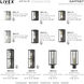 Gaffney 1 Light 11 inch Black with Brushed Nickel Finish Accents Outdoor ADA Medium Wall Lantern in Black with Brushed Nickel Accent, Medium