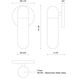 Lima 1 Light 10.13 inch Black Exterior Wall