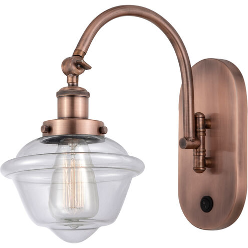 Franklin Restoration Oxford 1 Light 8 inch Antique Copper Sconce Wall Light